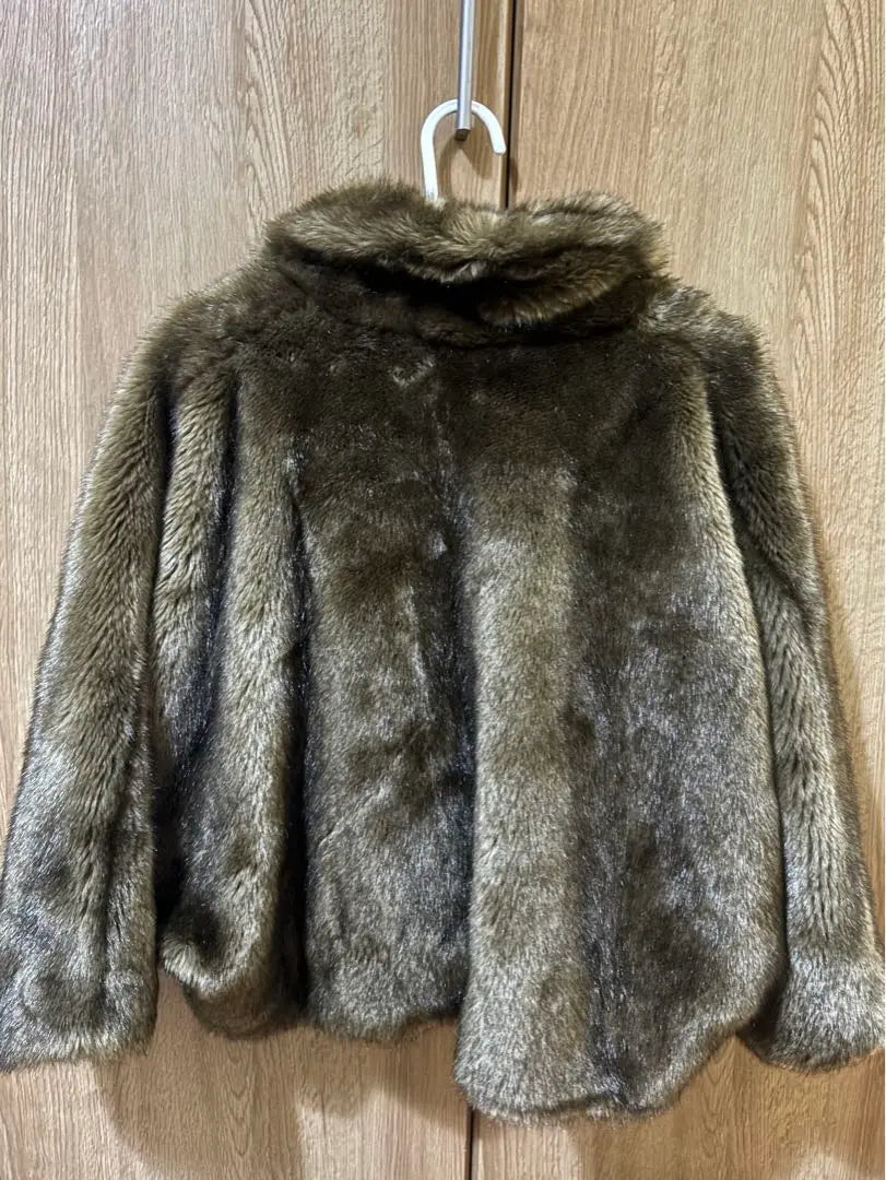 (Final price) LILIY BROWN Eco Fur Coat/Fur Jacket | (最終価格)LILIY BROWN エコ ファーコート／ファージャケット