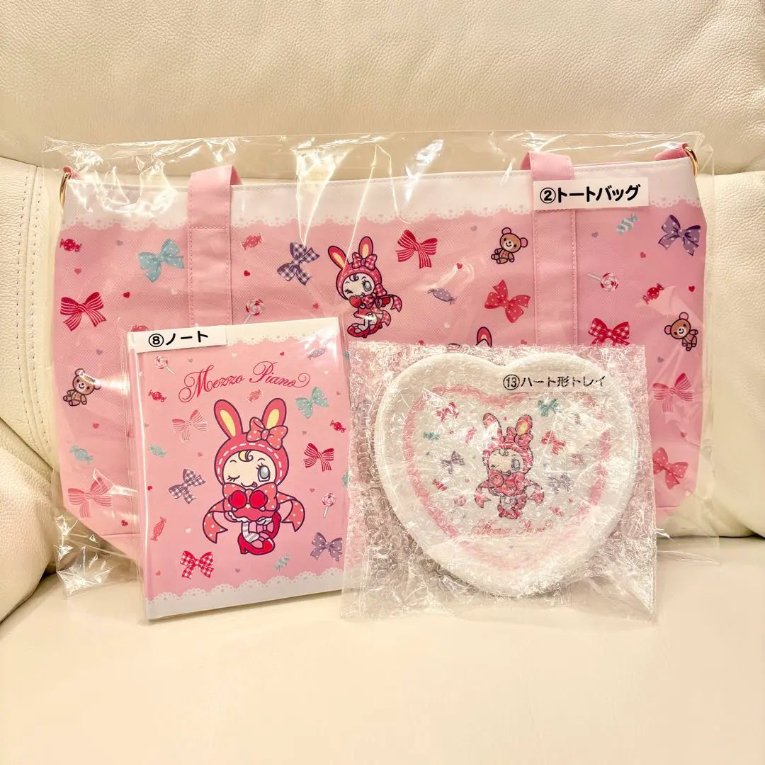 Mezzopiano winnings tote bag Bellier-chan Sanrio