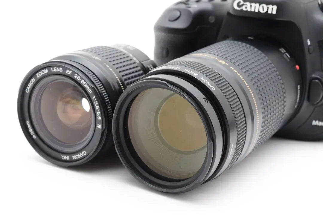 Canon EOS 7D Mark II standard & telephoto double lens set