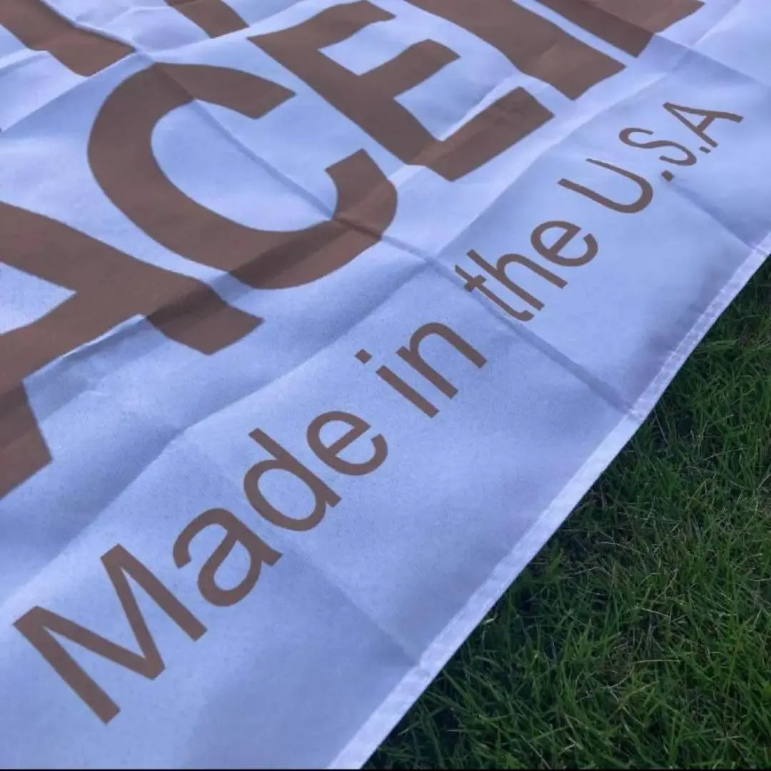 THE NORTH FACE nylon banner flag