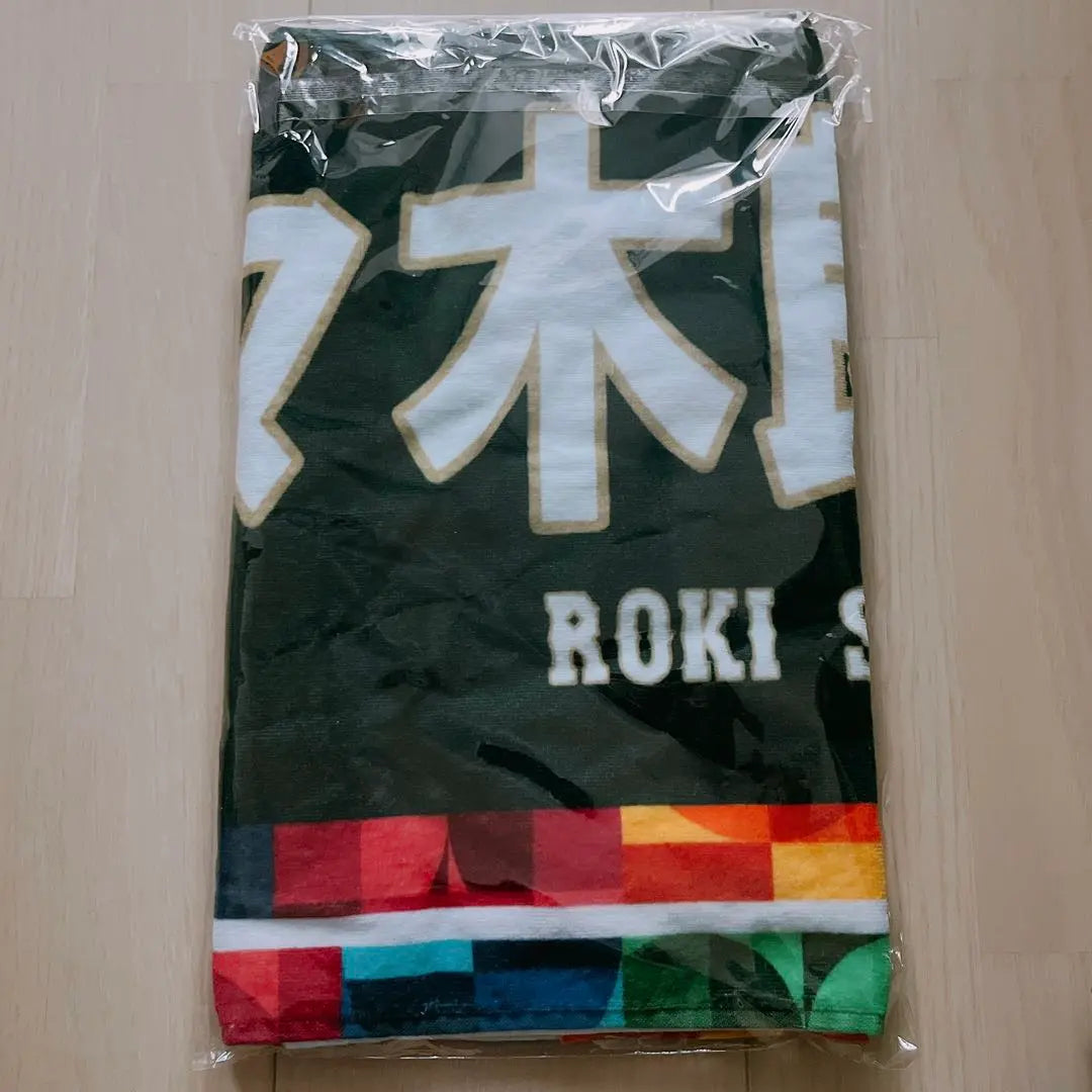 [New and unopened] Sasaki Roki Face Towel Samurai Japan WBC Baseball Goods