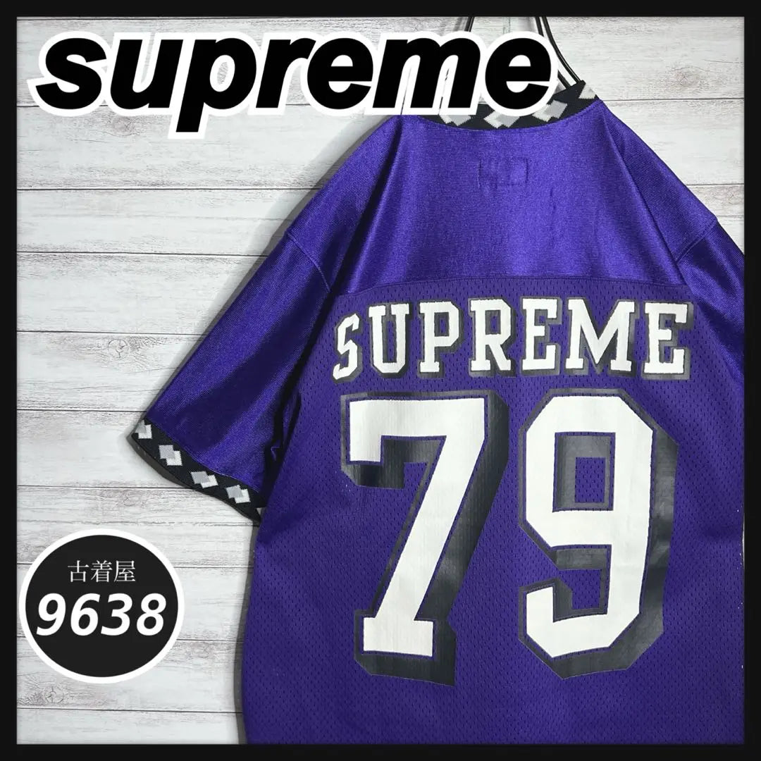 [Hard to get!!] Supreme ✈︎Game Shirt Mesh Short Sleeves Loose