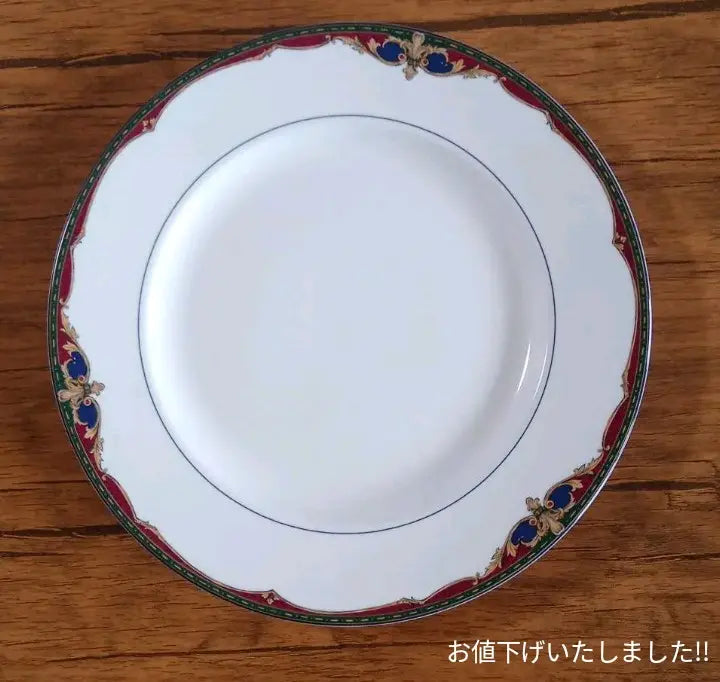 Western tableware, large plate, MIKASA MAXIMA, 5-piece set