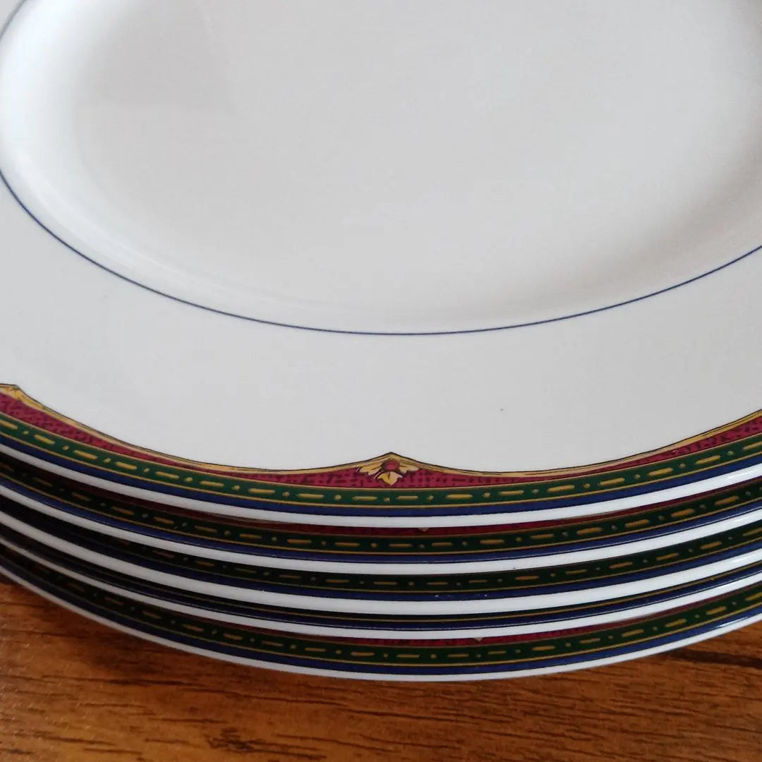 Western tableware, large plate, MIKASA MAXIMA, 5-piece set