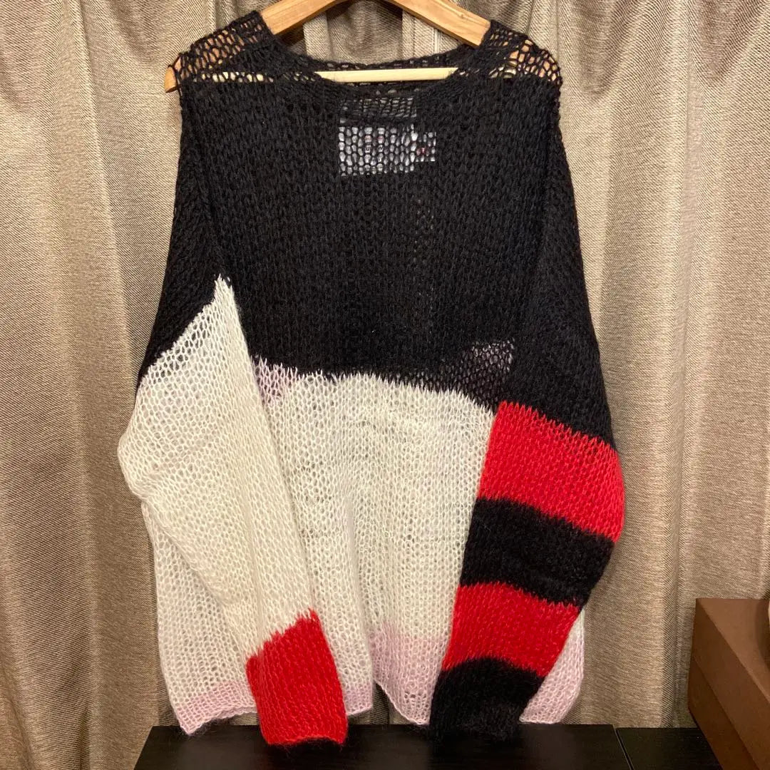 23ss/dairiku Punks Mohair Sweater Multicolor