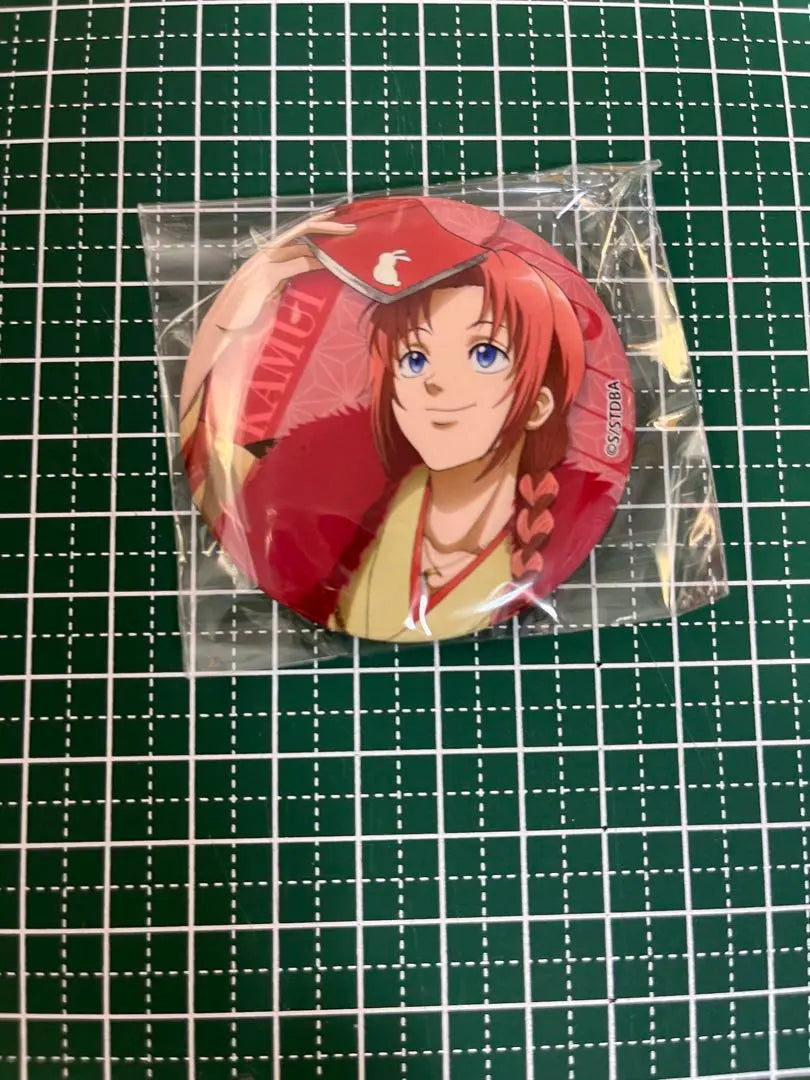 Gintama Reading Can Badge Kamii