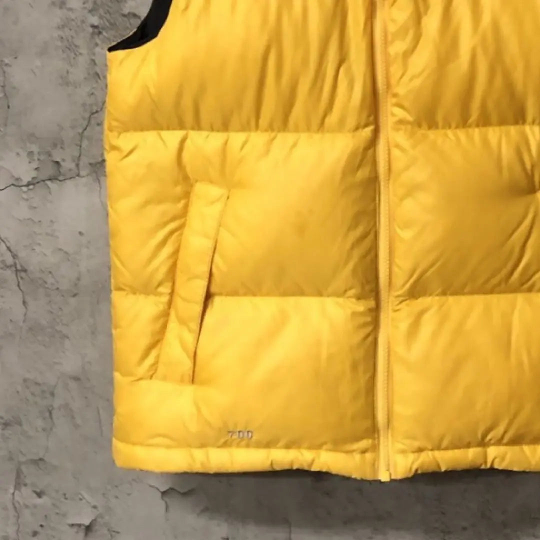 THE NORTH FACE Chaleco de plumón Nupsi amarillo S 700 Fill | THE NORTH FACE イエロー ヌプシ ダウンベスト S 700フィル