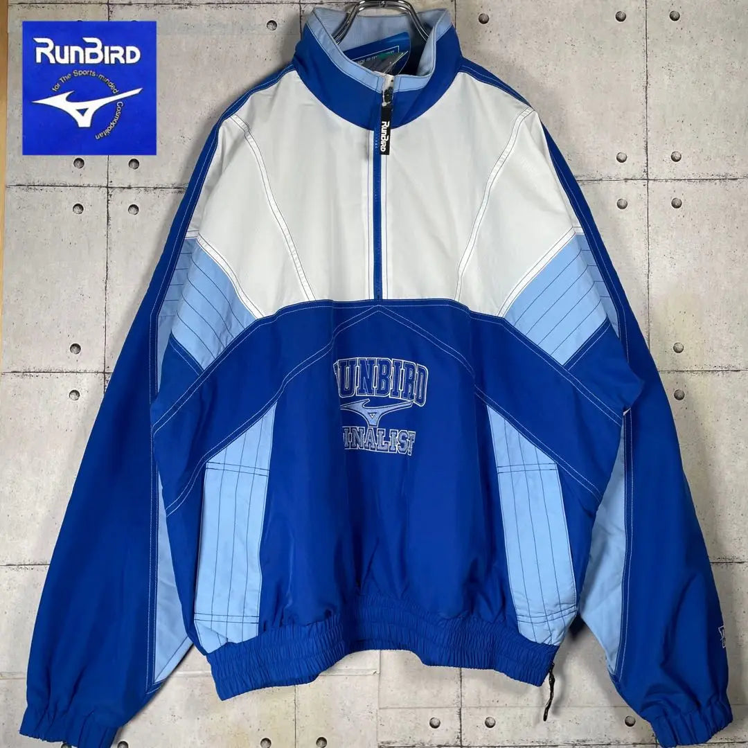 [New 90s tag included] mizuno Lambard half zip jacket