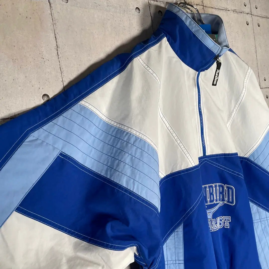 [New 90s tag included] mizuno Lambard half zip jacket