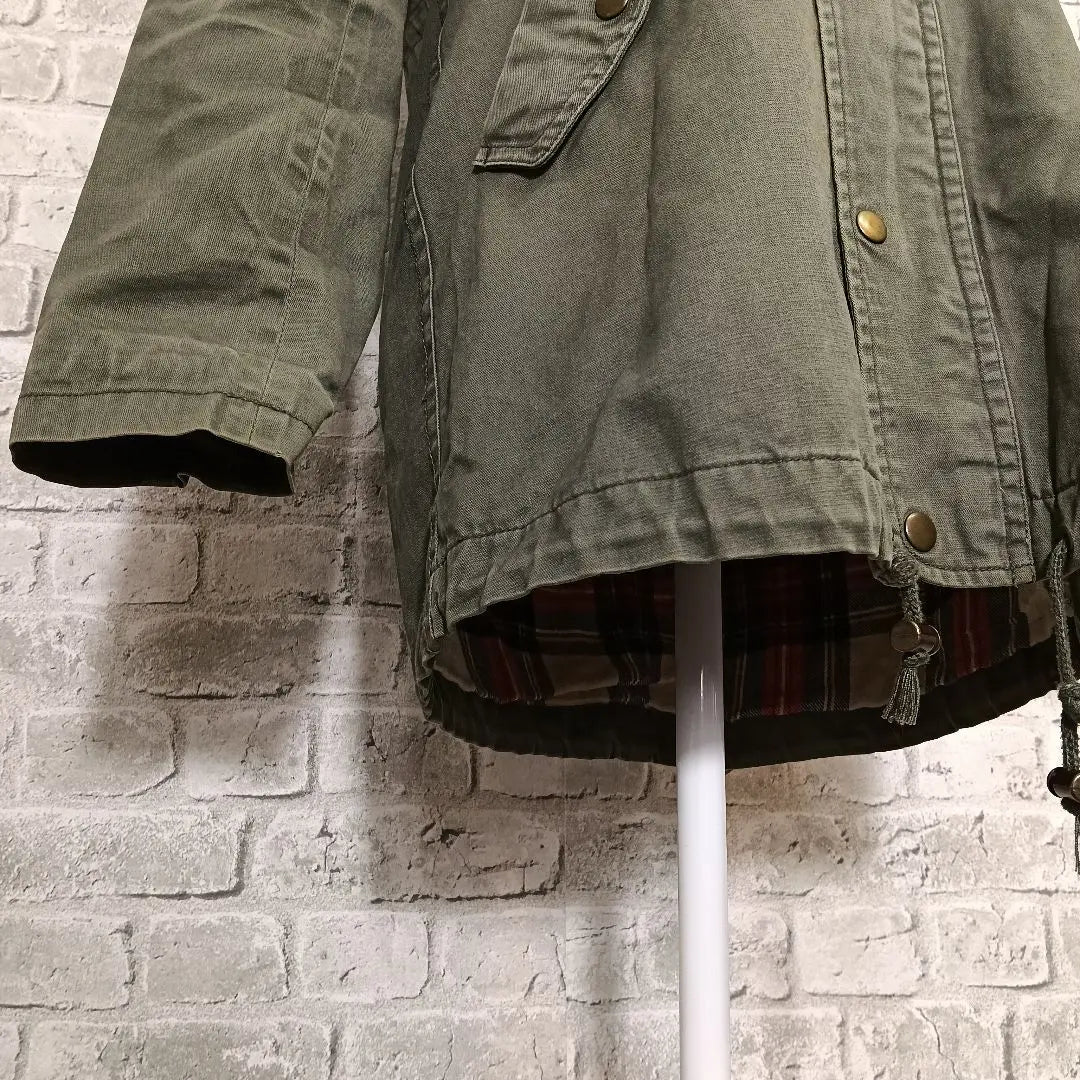 Olive de olive (S) Outerwear Mod coat