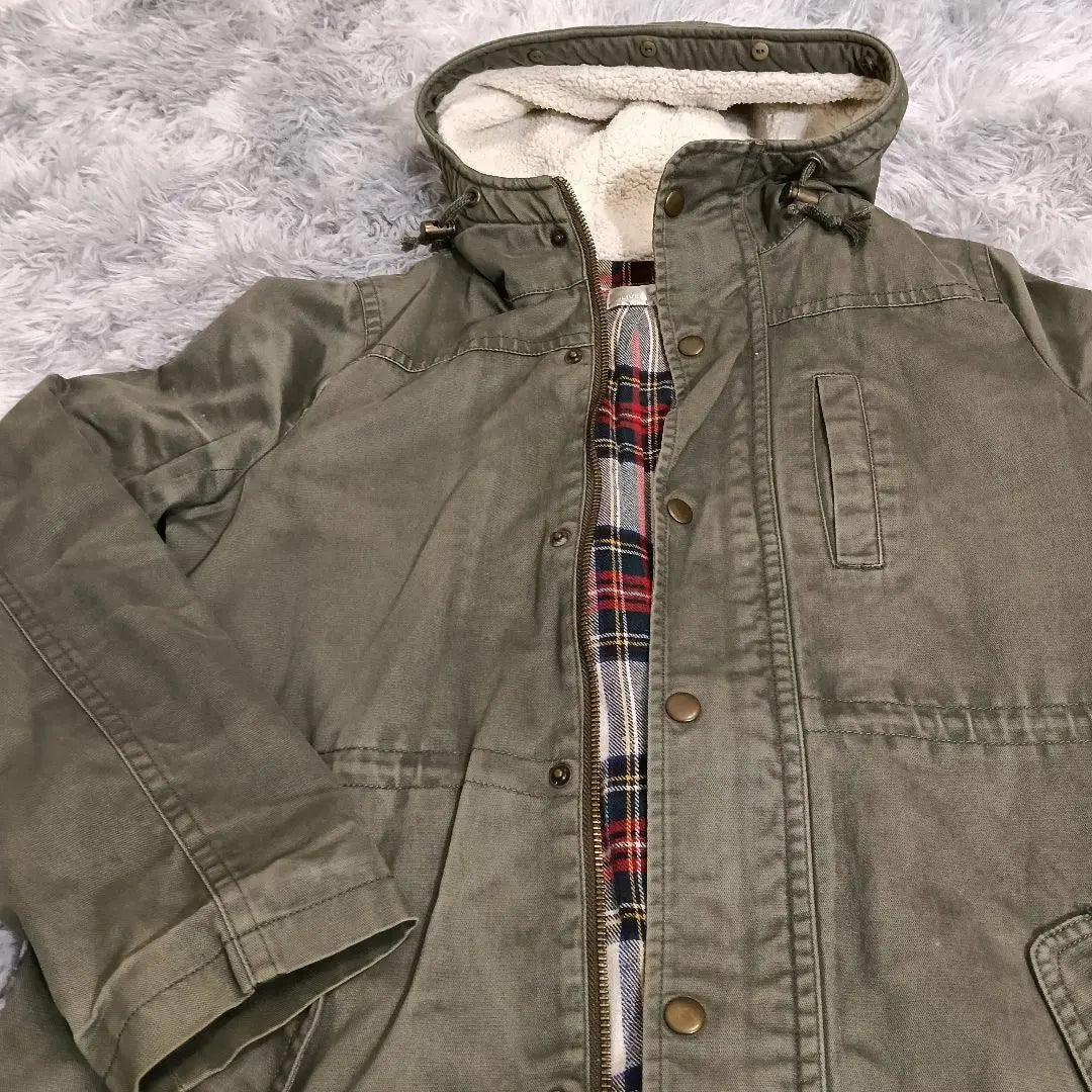 Olive de olive (S) Outerwear Mod coat