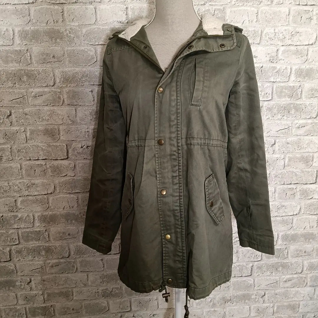 Olive de olive (S) Outerwear Mod coat