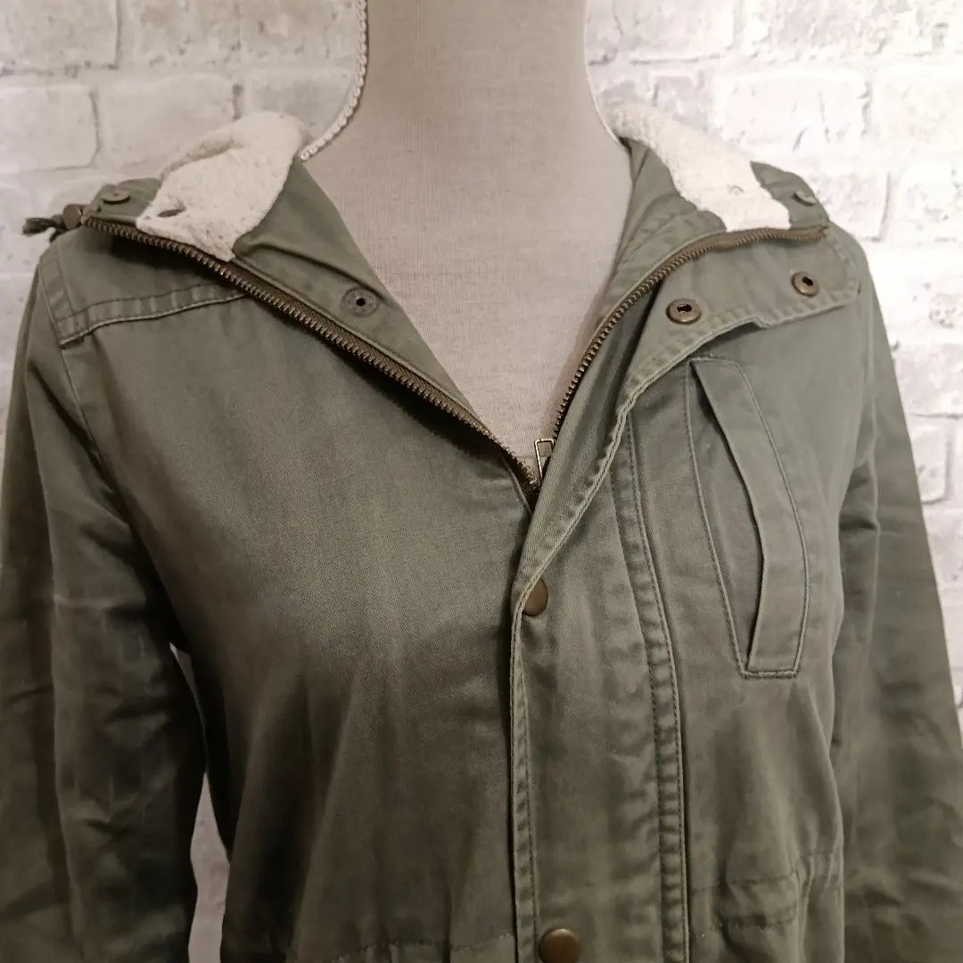 Olive de olive (S) Outerwear Mod coat