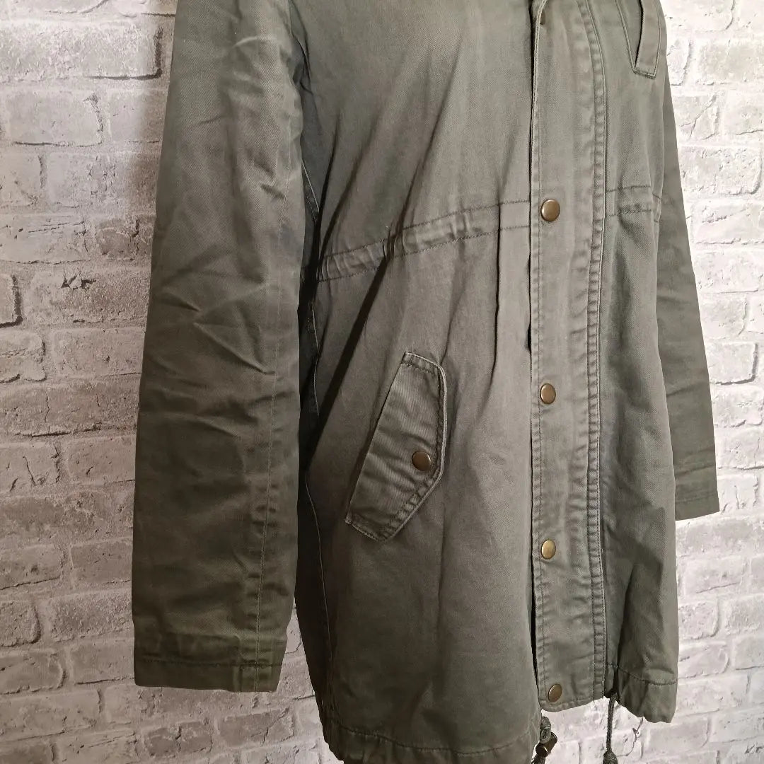 Olive de olive (S) Outerwear Mod coat