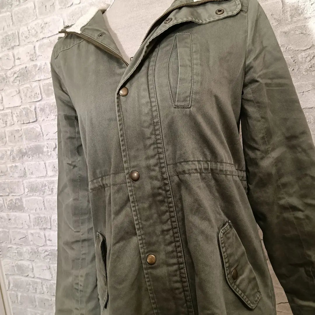 Olive de olive (S) Outerwear Mod coat