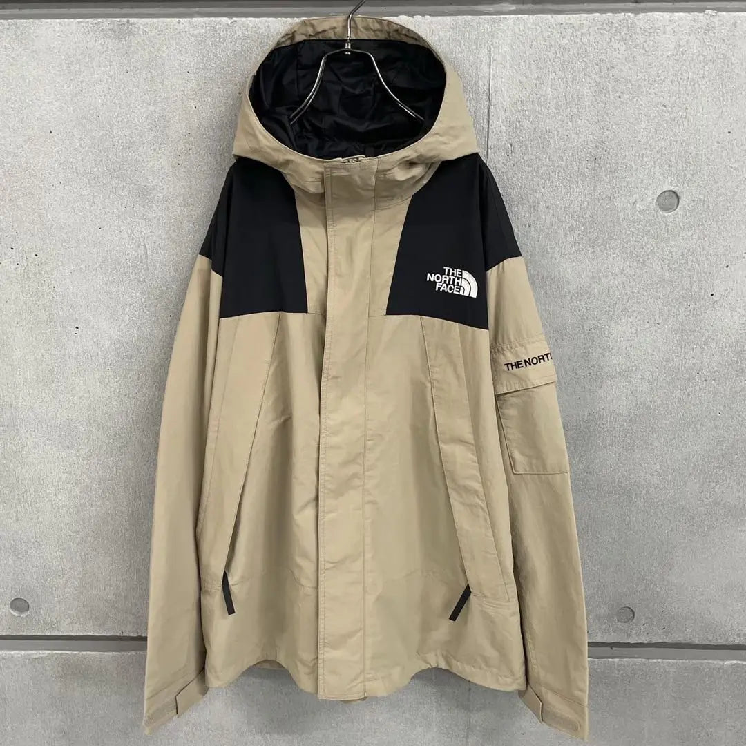 New North Face Mountain Parker Beige Oscuro Hombre XL | Tamaño: XL