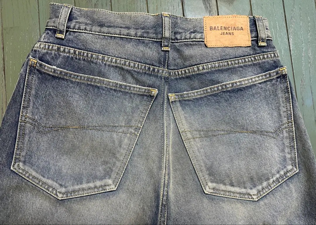 Like new, genuine Balenciaga baggy denim loose fit jeans