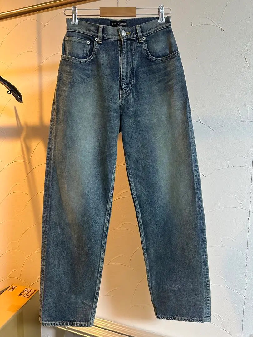 Like new, genuine Balenciaga baggy denim loose fit jeans