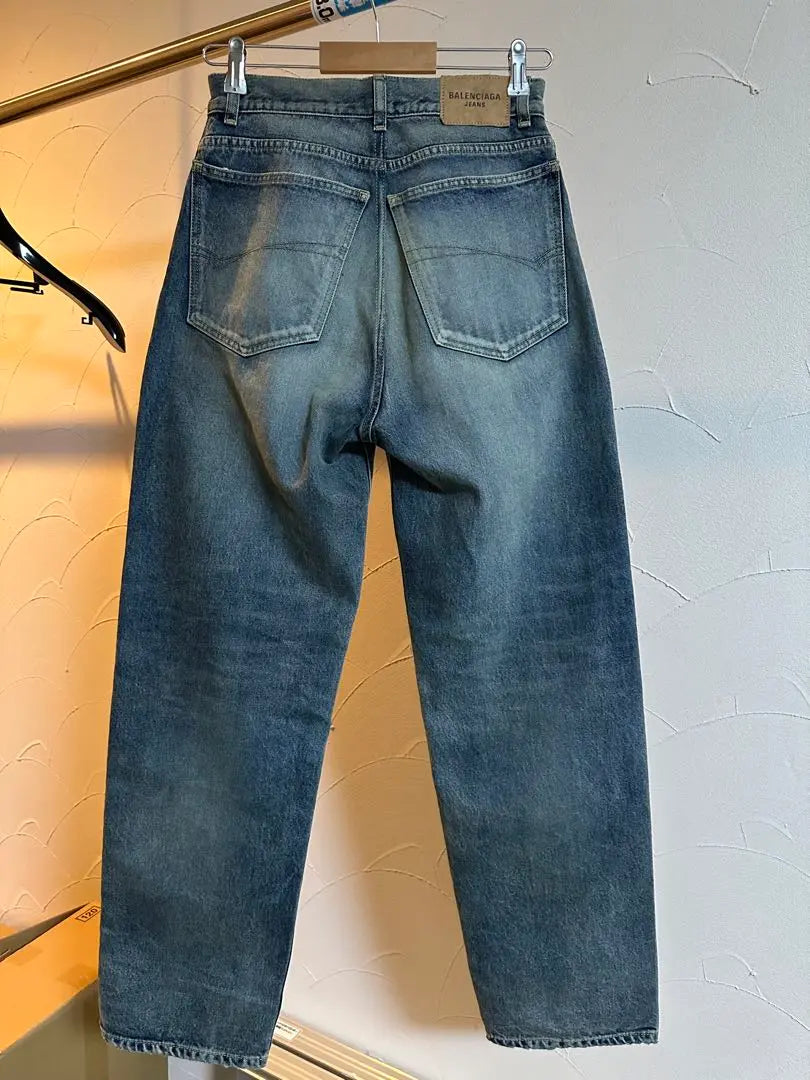 Like new, genuine Balenciaga baggy denim loose fit jeans