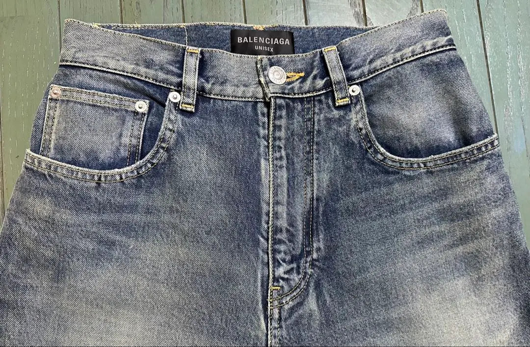 Like new, genuine Balenciaga baggy denim loose fit jeans