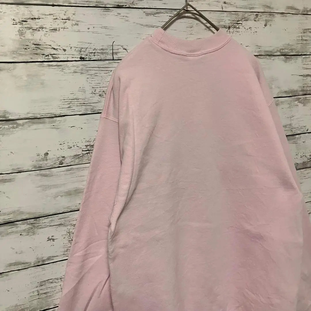 ●F361 [Importación de EE. UU.] Sudadera Hanes rosa para damas [equivalente a L]