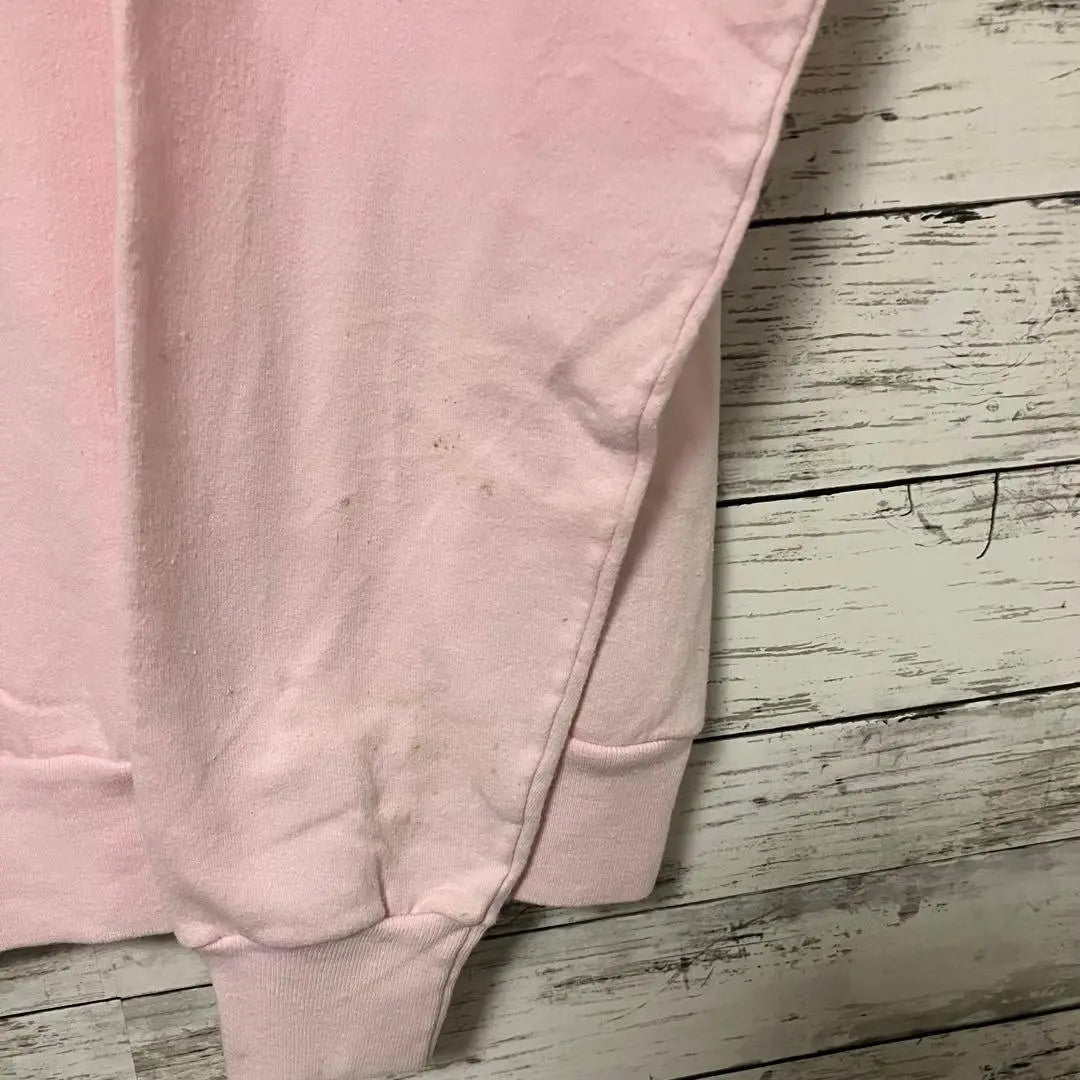 ●F361 [Importación de EE. UU.] Sudadera Hanes rosa para damas [equivalente a L]