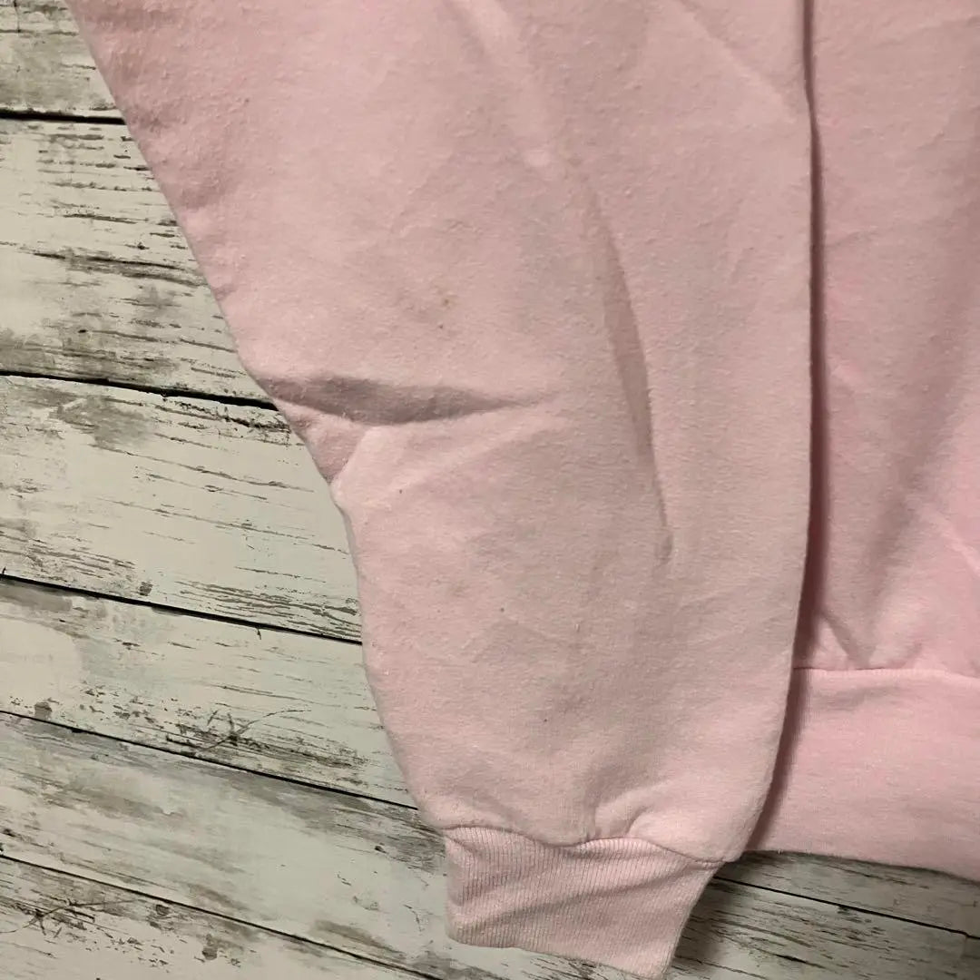 ●F361 [Importación de EE. UU.] Sudadera Hanes rosa para damas [equivalente a L]