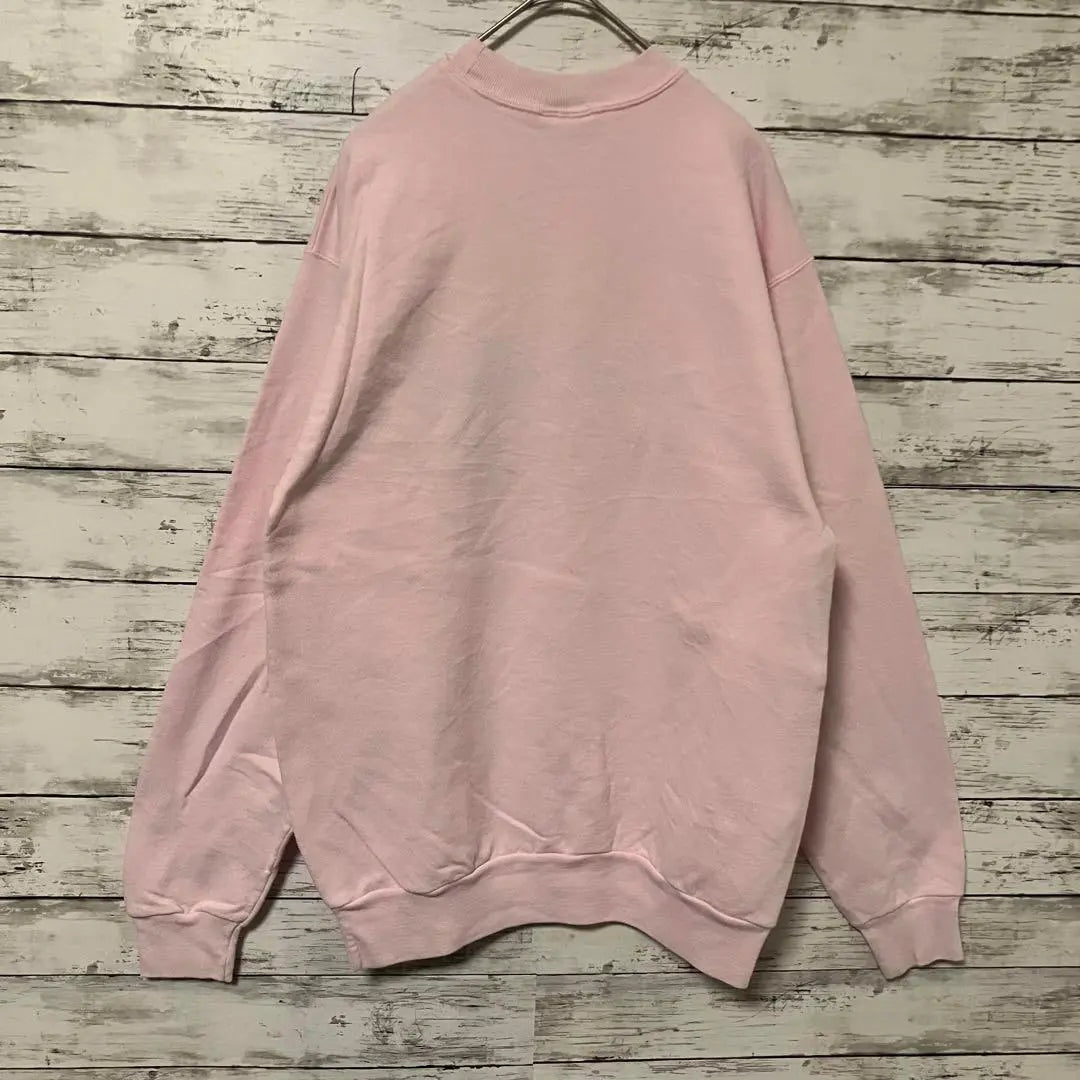 ●F361 [Importación de EE. UU.] Sudadera Hanes rosa para damas [equivalente a L]