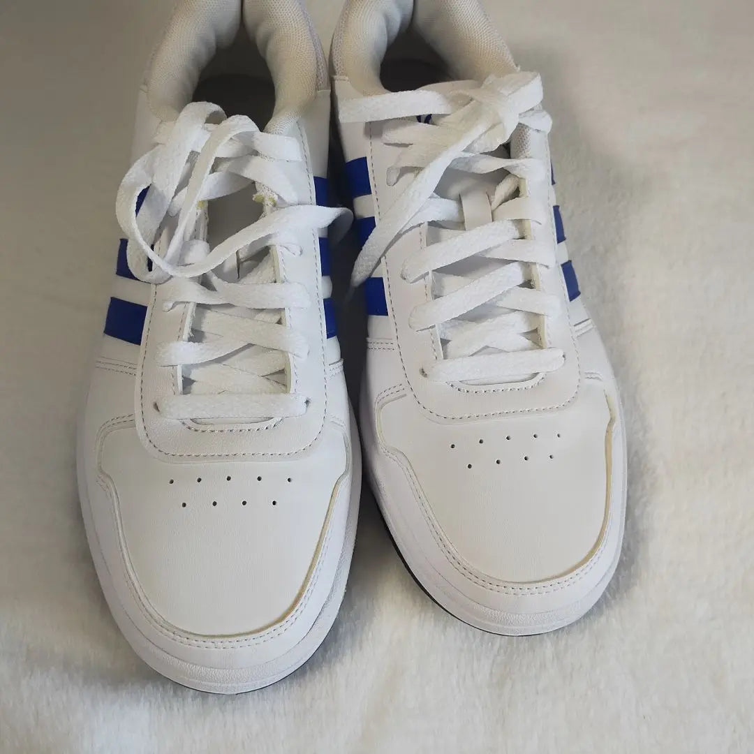 [Unused] Adidas Hoops 2.0M Sneakers White 25cm