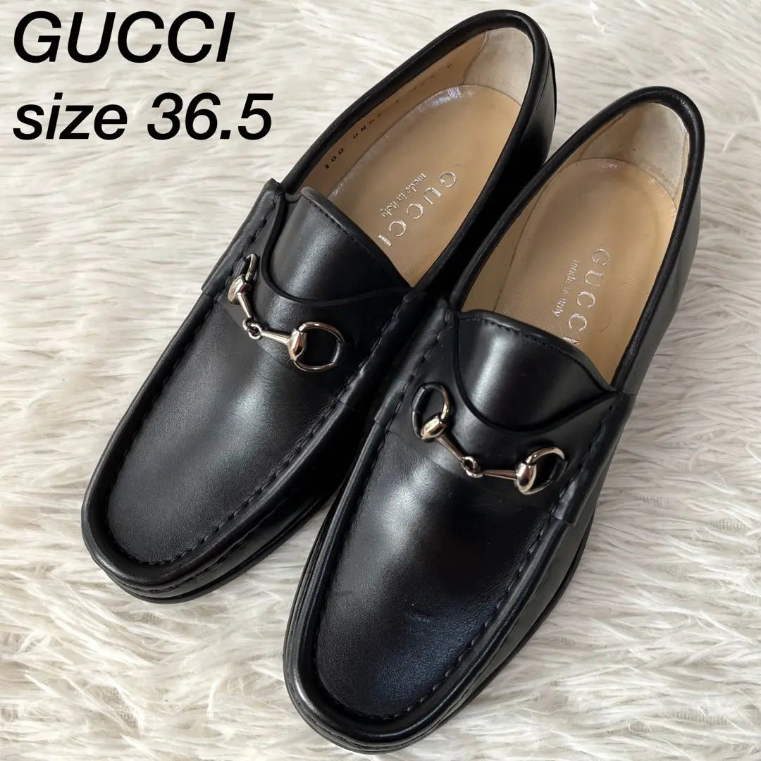 [New and unused] Gucci Horsebit Leather Loafers