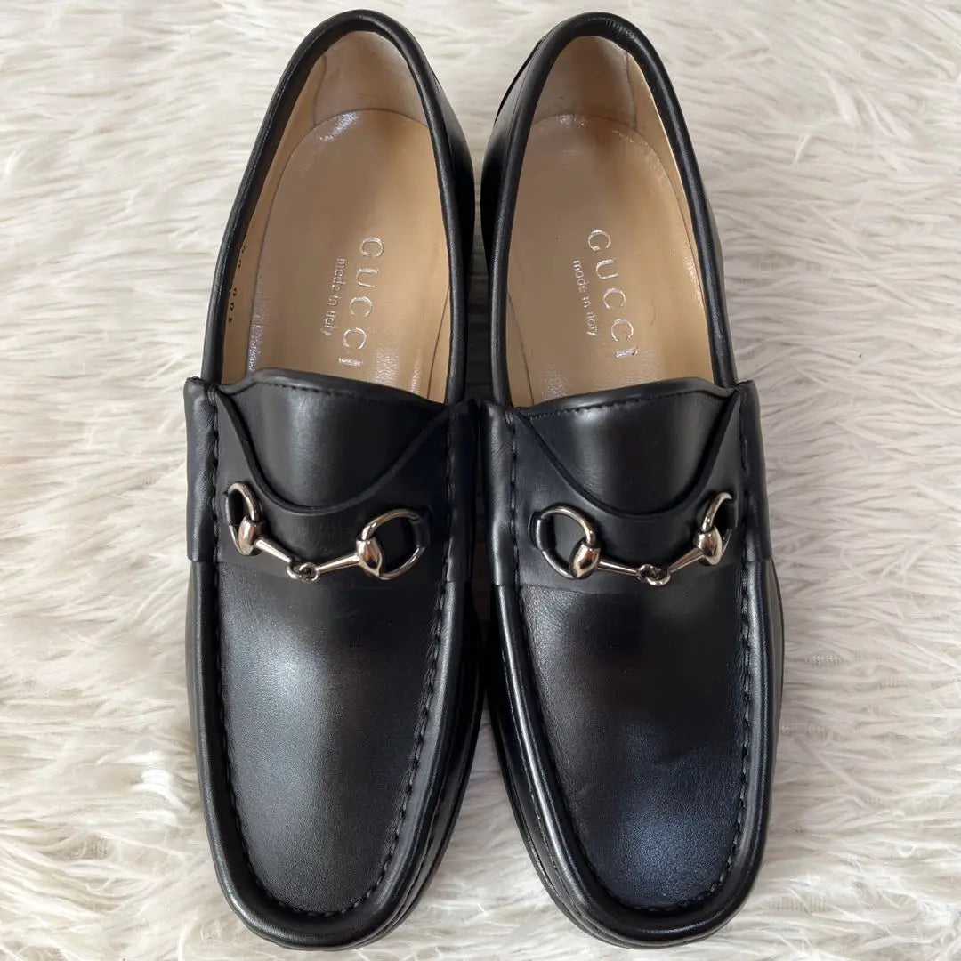 [New and unused] Gucci Horsebit Leather Loafers