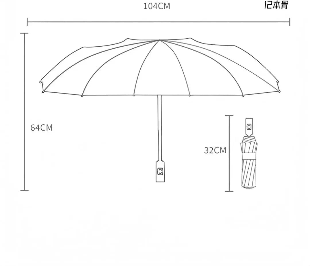 An umbrella folding folding sunny rain 12 used 12 bones Automatic opening and closing UV cut that can be selected 6 colors | 日傘 折りたたみ 晴雨兼用 12本骨 大きい 6色選べる 自動開閉 uvカット