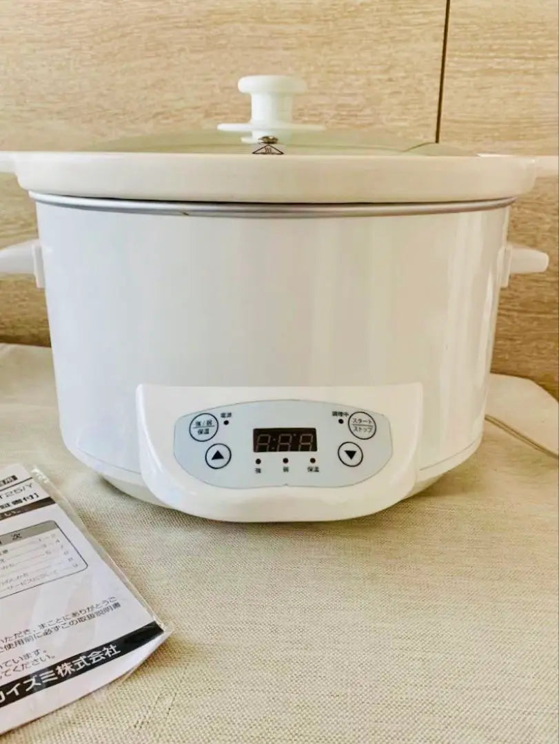 Good condition Tabletop Pot Slow Cooker LSC-T25/W Tabletop Electric Pot