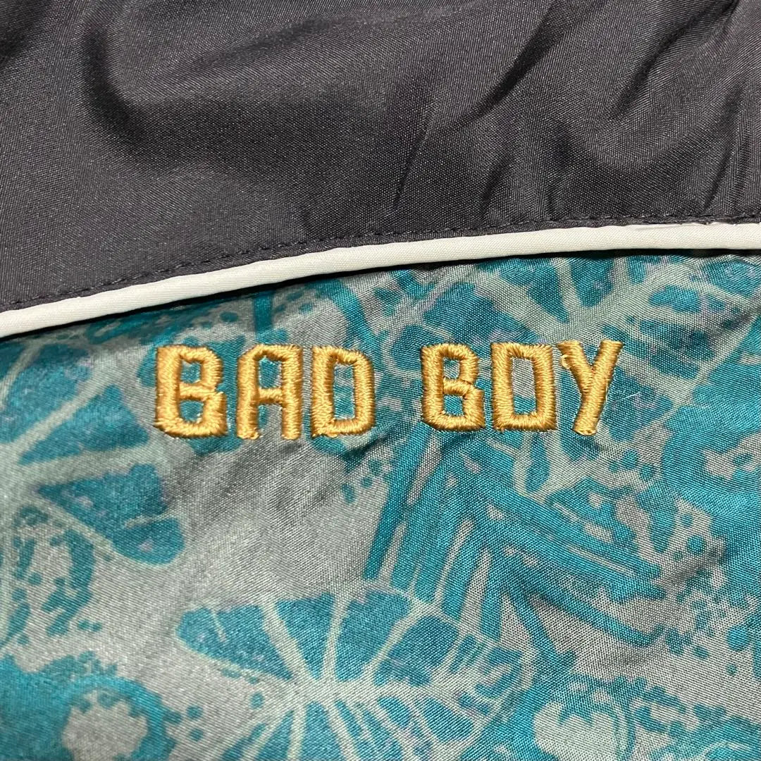 {90s super beautiful y2k} Bad boy pullover outerwear pattern 2way