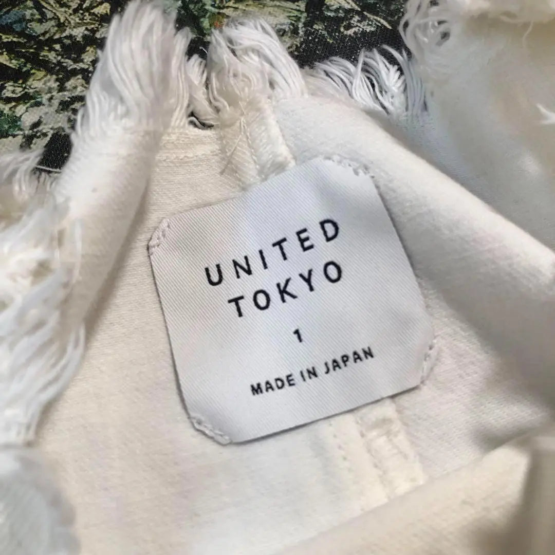 [Buen estado] United Tokyo UNITED TOKYO-Vestido vaquero con flecos