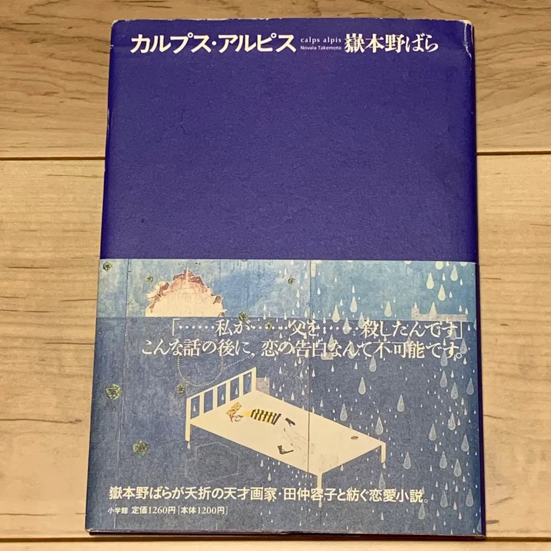 ★ The first edition Obi Otake Honno Rose Calpus Alpis Shogakukan | ★初版帯付 嶽本野ばら カルプス・アルピス 小学館刊