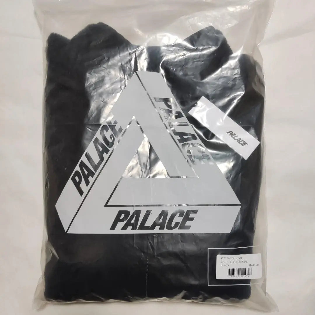 23FW PALACE TECH FLEECE FUNNEL M Black Fleece