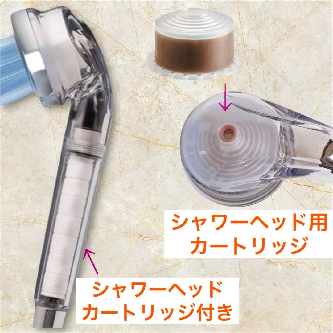 Shower head & cartridge set