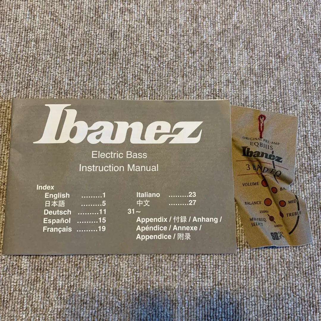 Ibanez SR500 (BM) included soft case