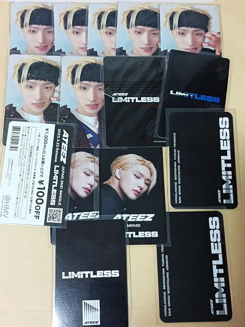 LIMITLESS Mingi Trading Cassette 15 sheets Hologram