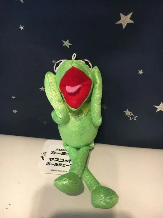 2 8/13 Mascot Keychain Plush toy Kermit