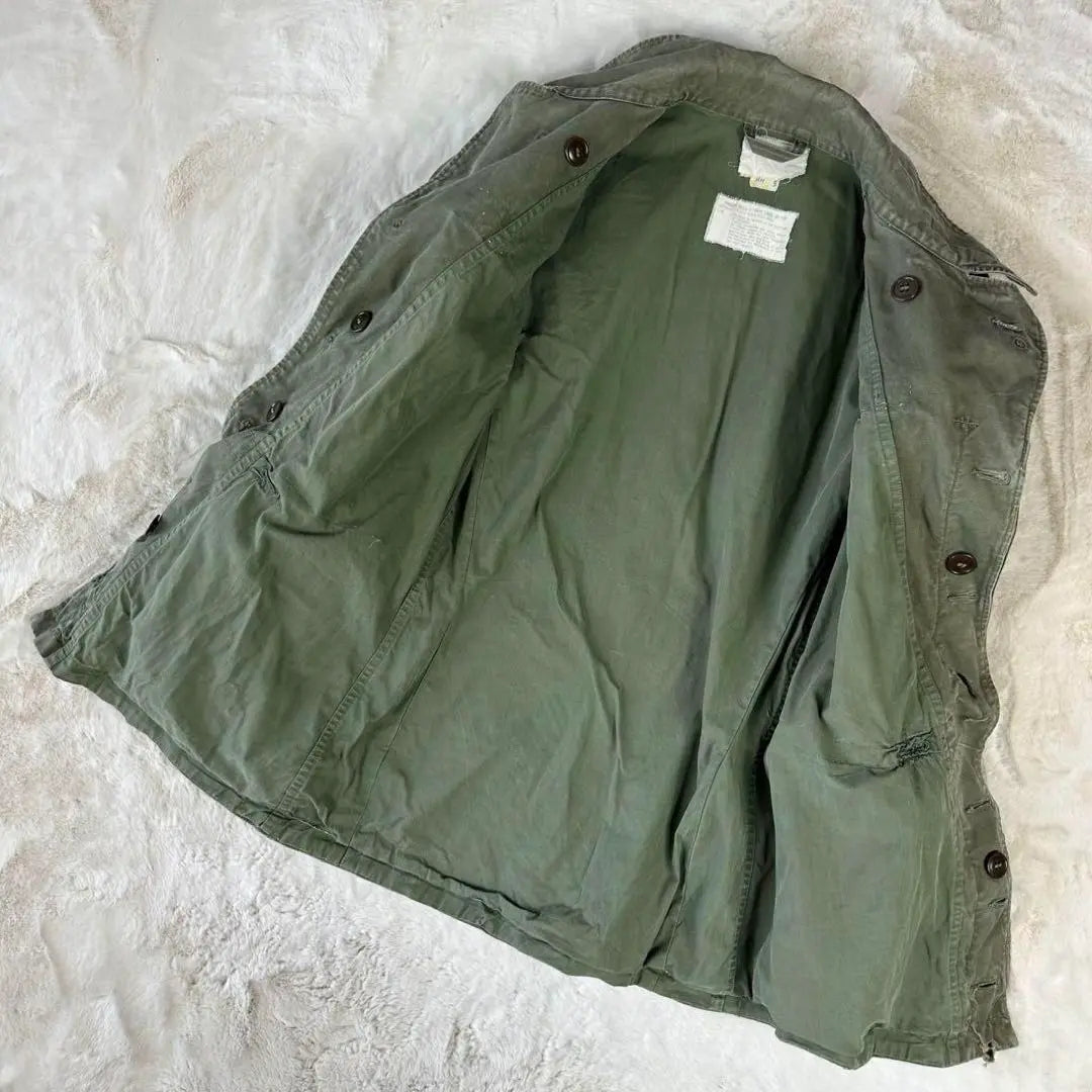 [Hard to get] Military Jacket M US USA Army Actual Released 50s Green