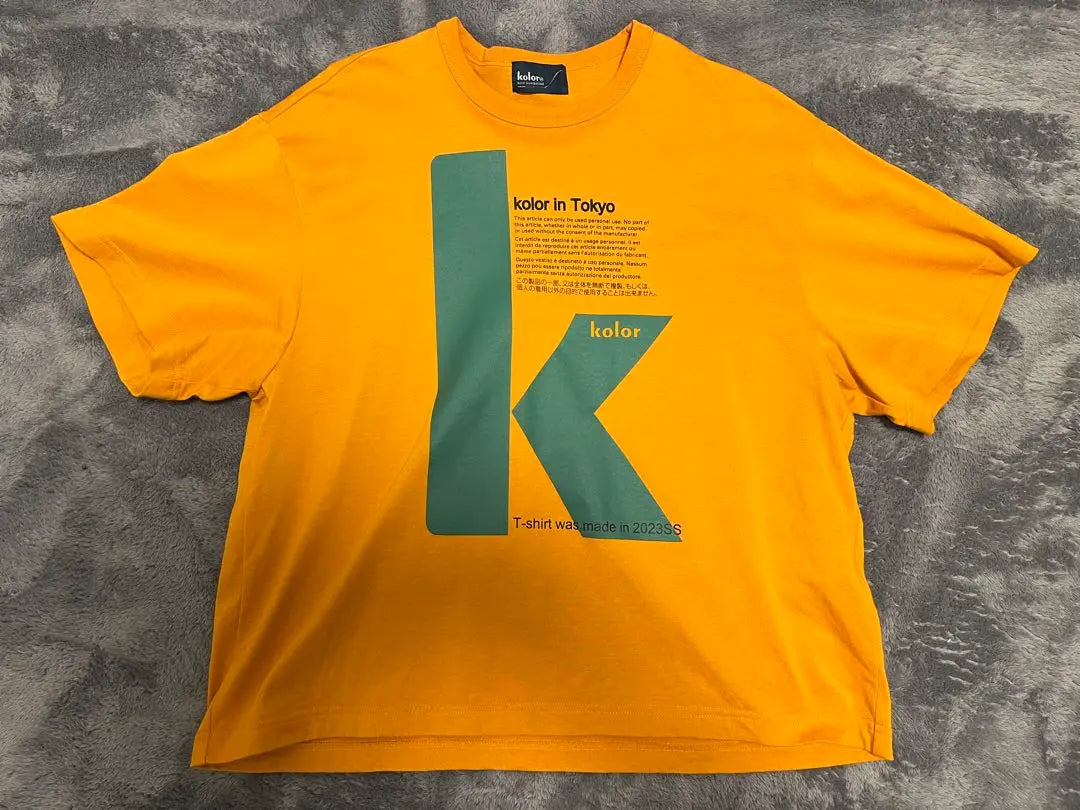 KOLOR 23SS T -shirt | kolor 23ss Tシャツ