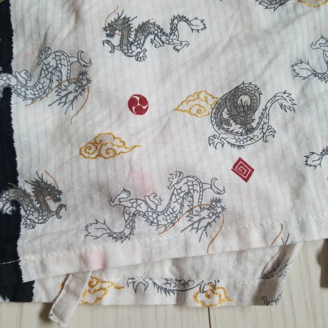 ❶ [Free shipping] [Anonymous delivery] Boy Dragon Pattern Jinbei 110