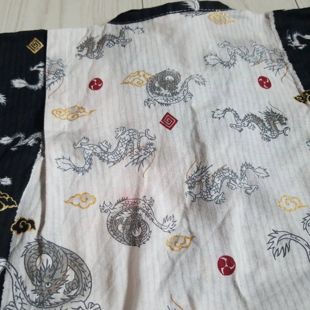 ❶ [Free shipping] [Anonymous delivery] Boy Dragon Pattern Jinbei 110