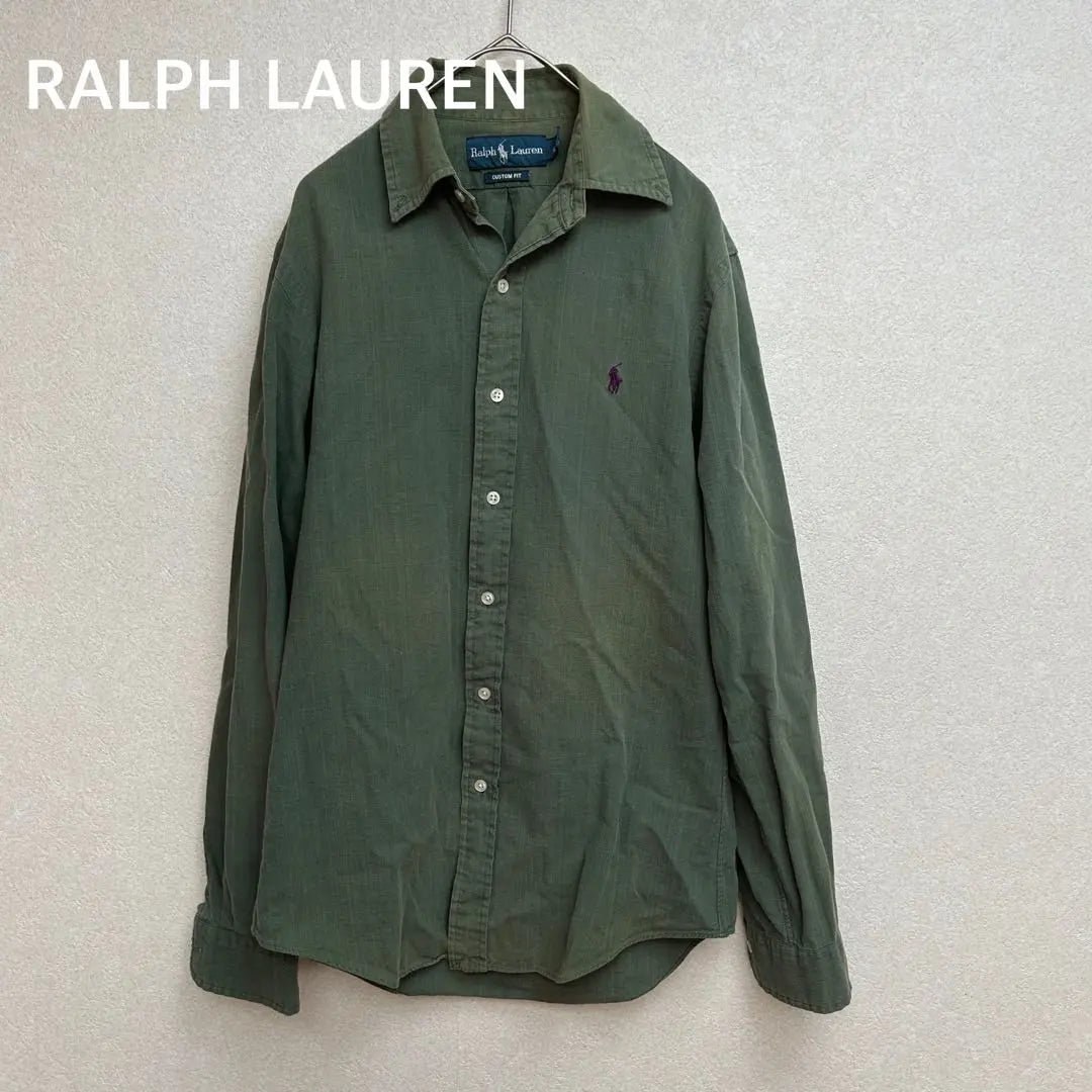 ✨ RALPH LAUREN Camisa Ralph Lauren Algodón 100 Manga Larga | ✨ RALPH LAUREN ラルフローレン コットン100 長袖シャツ