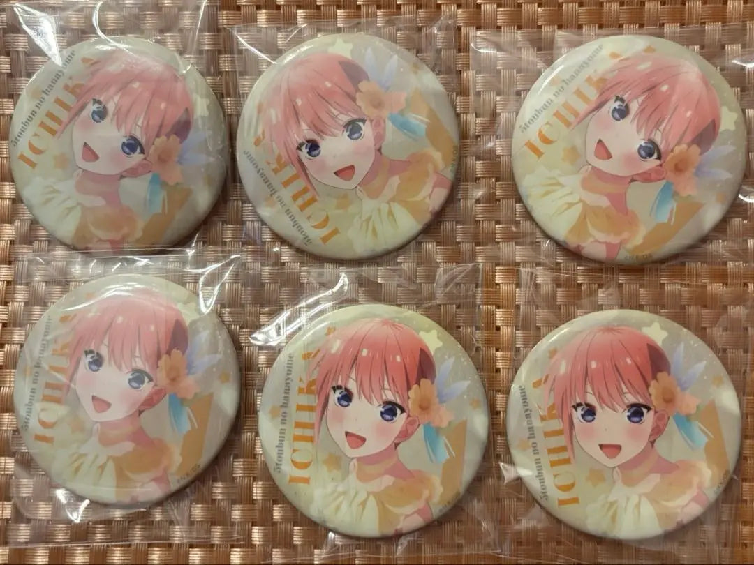 The Quintessential Quintuplets Yokohama Arena Can Badge Nakano Kazuka