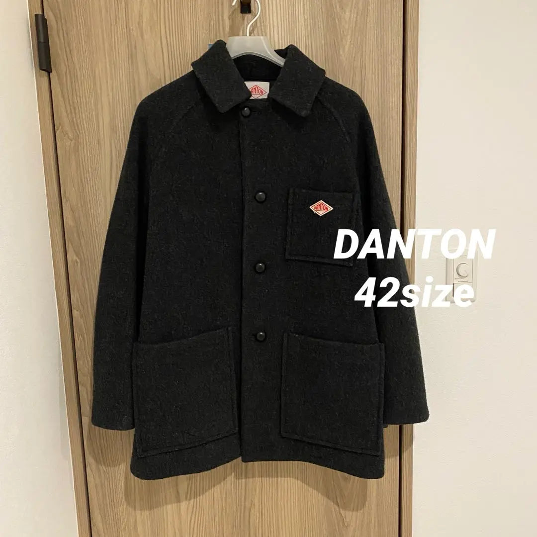 DANTON Wool Mossa Coat 42 Gray