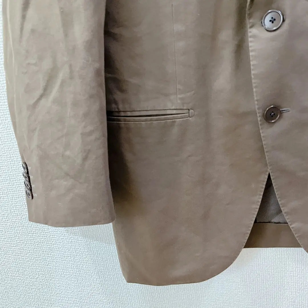 [1158] UNITED ARROWS Jacket Brown Suit Office