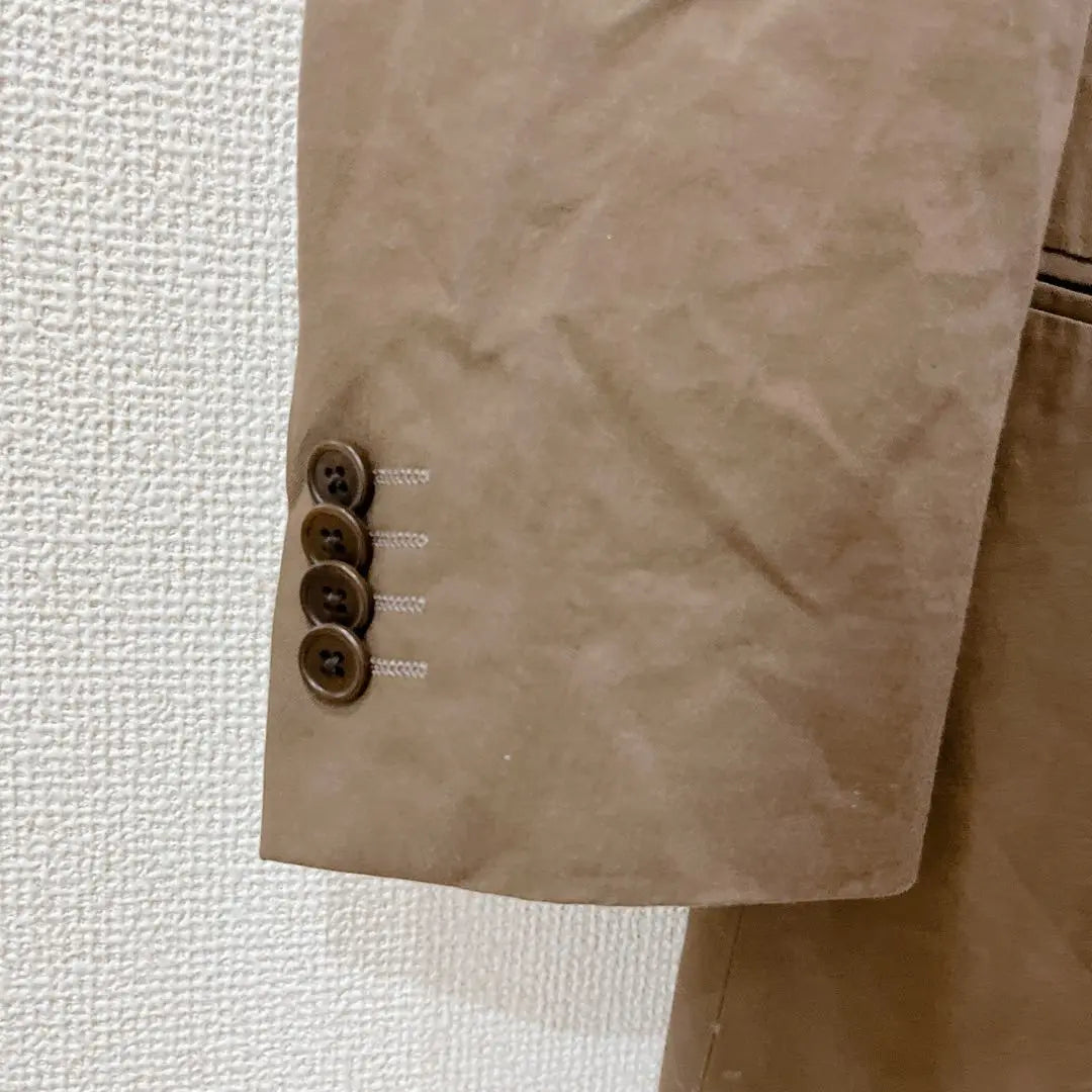 [1158] UNITED ARROWS Jacket Brown Suit Office